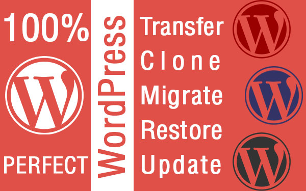 WordPress Hosting Migration/Backup Restore/Clone/Reset User/Password