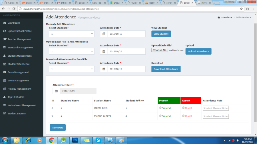 Complete Education Portal For School