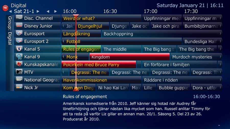 EPG xmltv data system setup for iptv, kodi or streaming services 