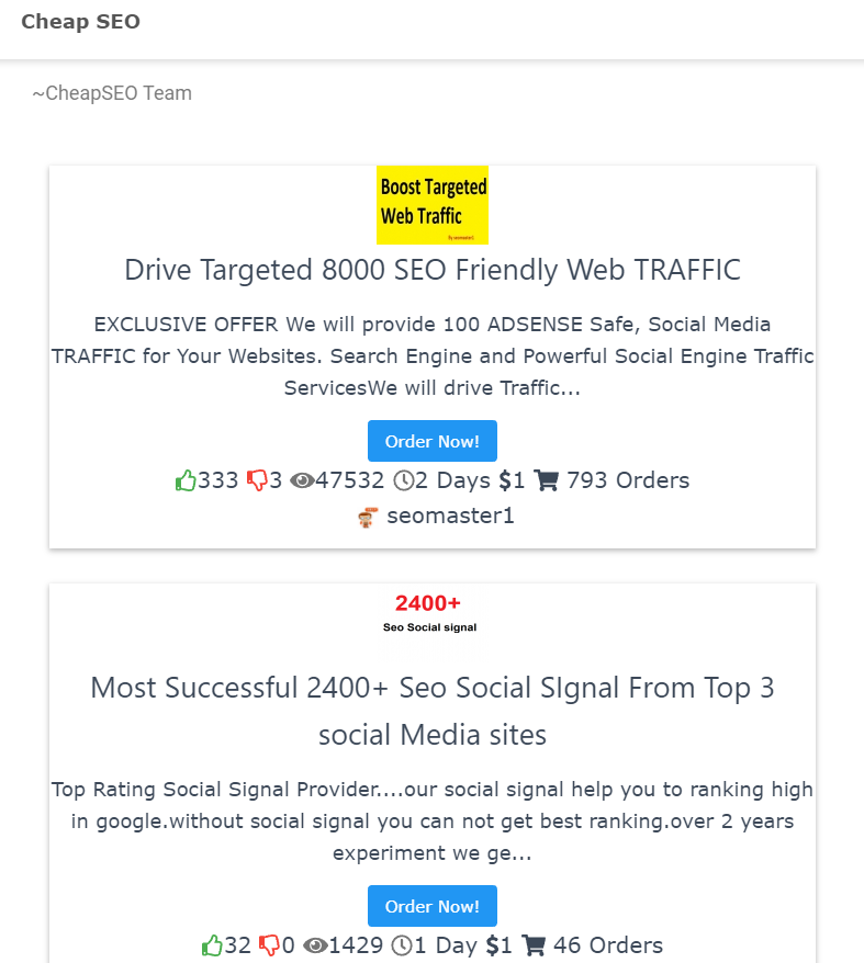 Seoclerks Affiliate Shortcode Plugin for WordPress