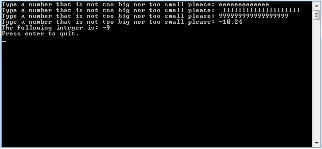 Next integer