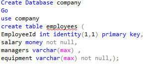 Database Structure Creator