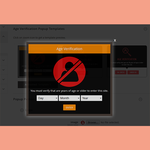 Age Verification Pop-Up - Magento&reg; 2 Extension