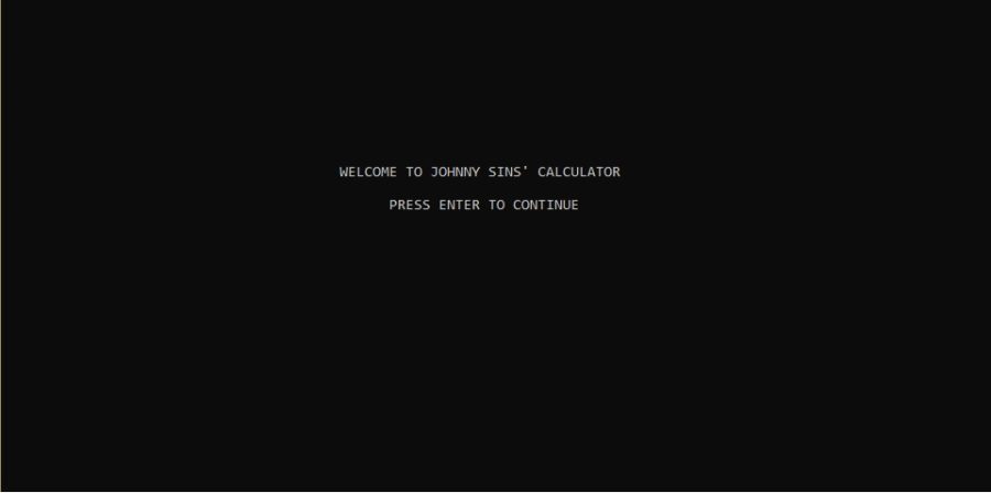 Johnny Sins' Source Code Calculator