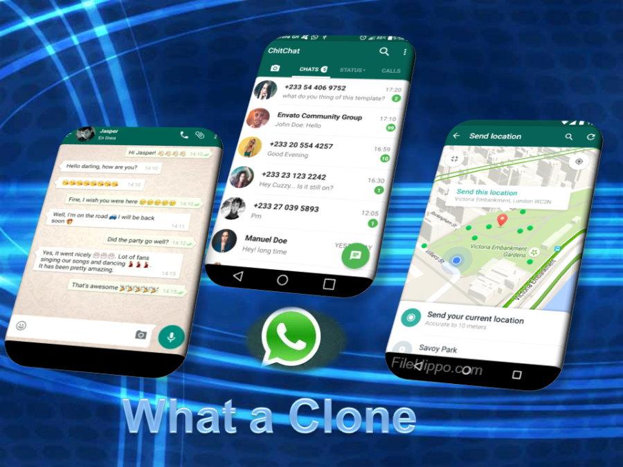 What a chat  for android 
