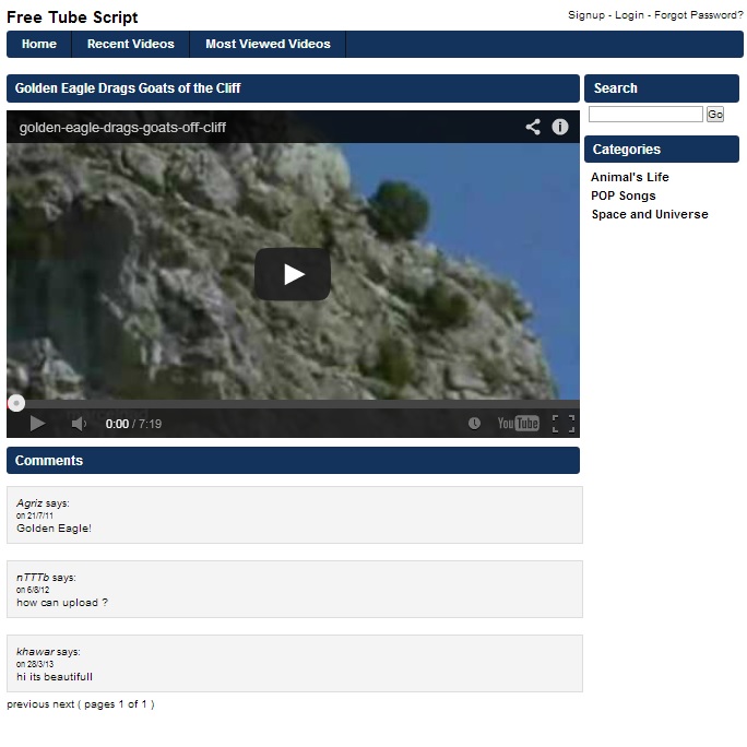 Freetube Script(Video Sharing Platform)