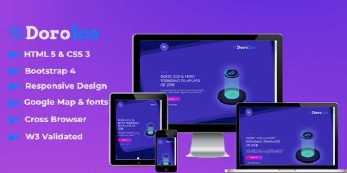 DoroIco-ico-bitcoin-and-cryptocurrency-template