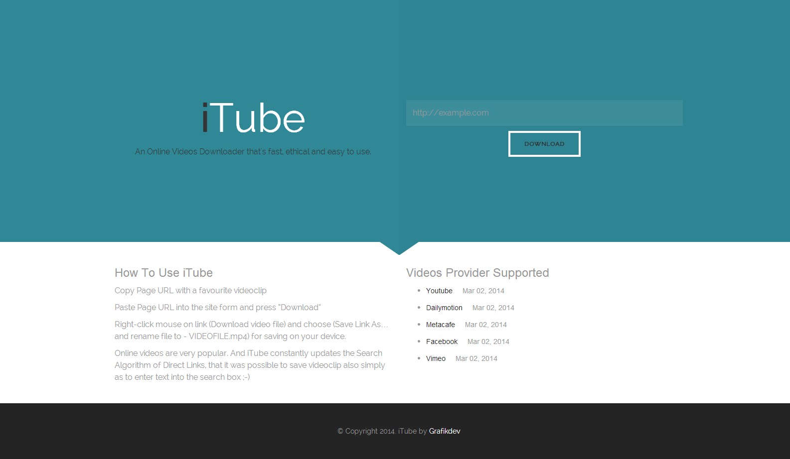 iTube - online videos downloader