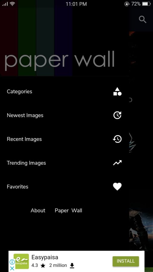Wallpaper App for both android and ios