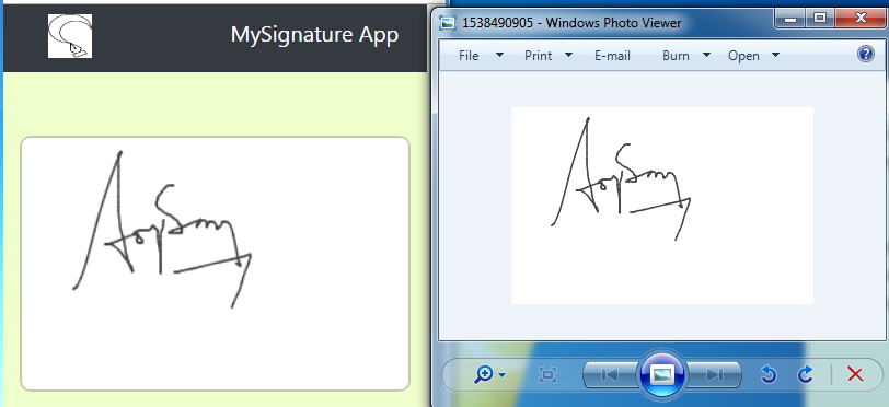 mySignature App