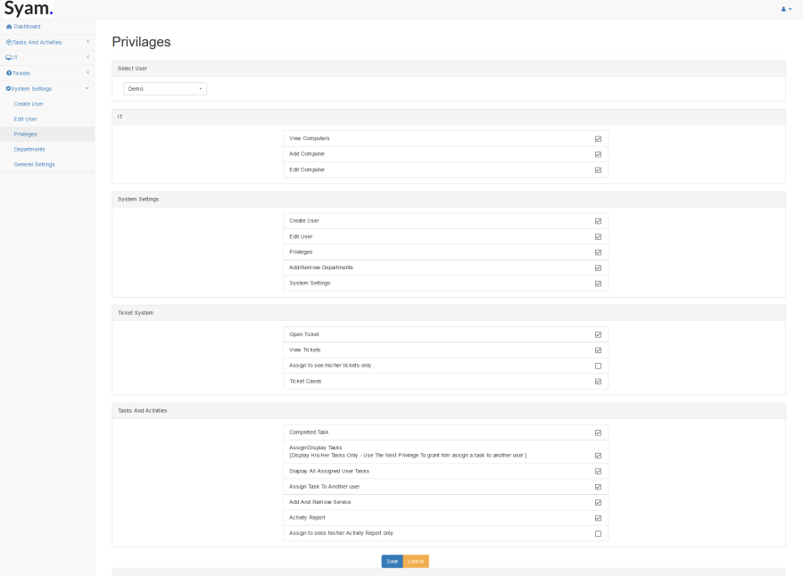 IT Ticket System And advanced Todo list System
