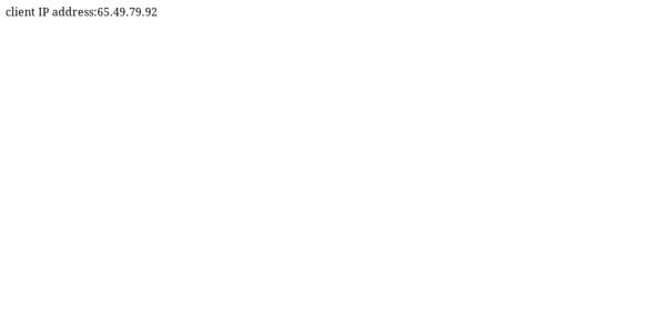 Client IP address PHP Function