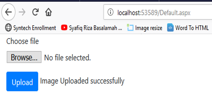 ASP.Net Upload File to SQL Server