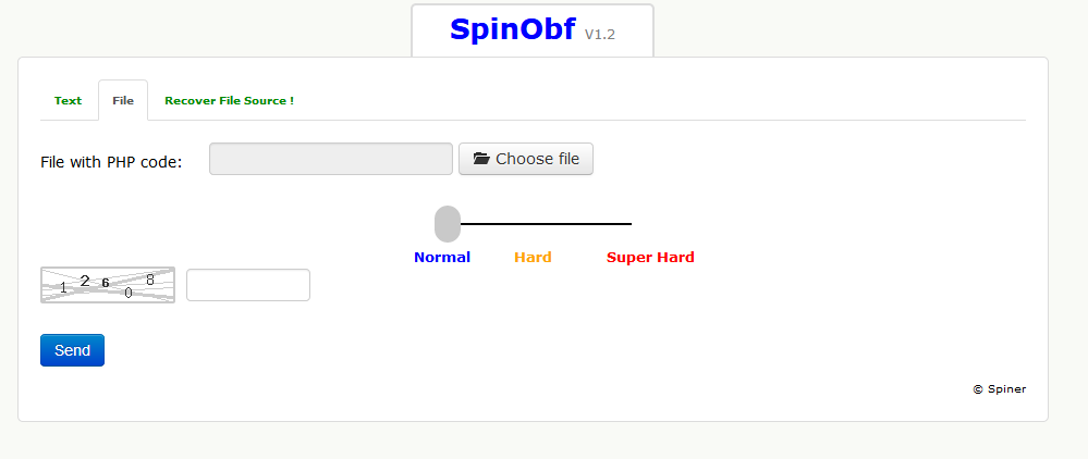 SpinObf V1.2 PHP obfuscator
