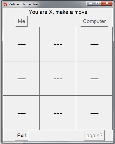 TIC_TAC_TOE GAME GUI USING PYTHON PROGRAMMING LANGIAGE