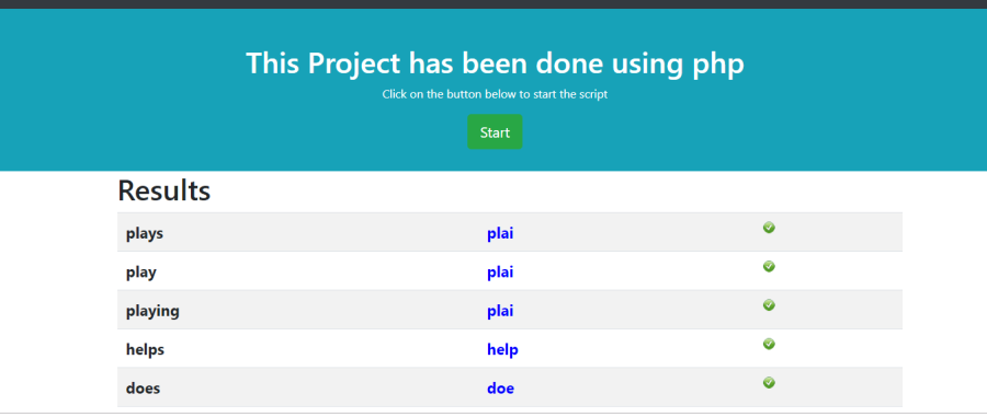 StopList with porter stemmer and inverted file creation for search engine