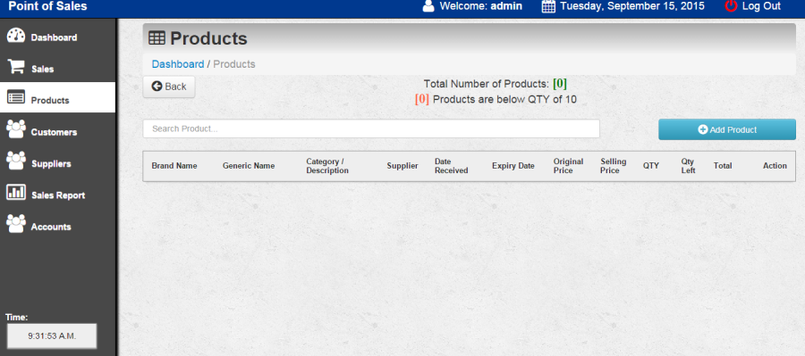 Online Inventory with Point of Sale (POS) System (complete features)