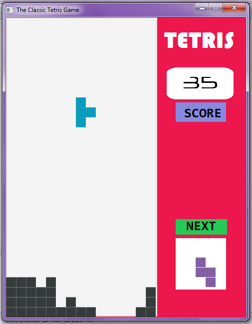 The Classic Tetris Game