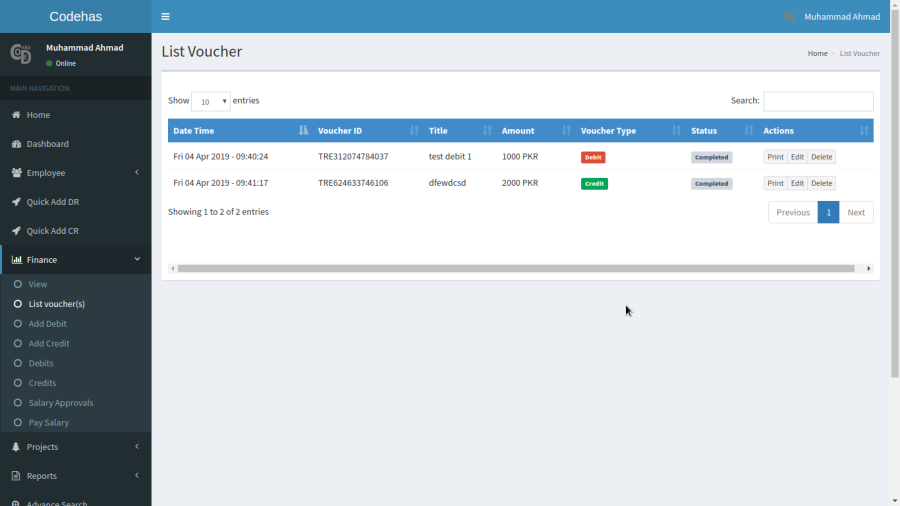 PMS Project Management System 0.11v