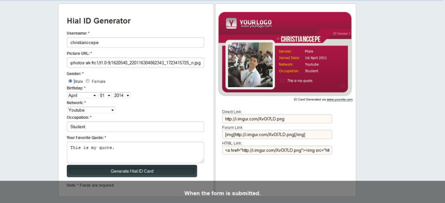 ID Card Generator
