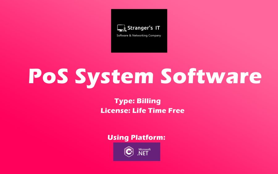 Create PoS System Software (point of sale system software) for your Enterprise