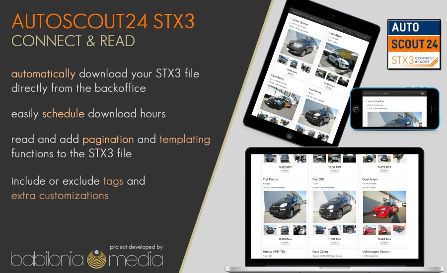 Autoscout STX3 XML read & download