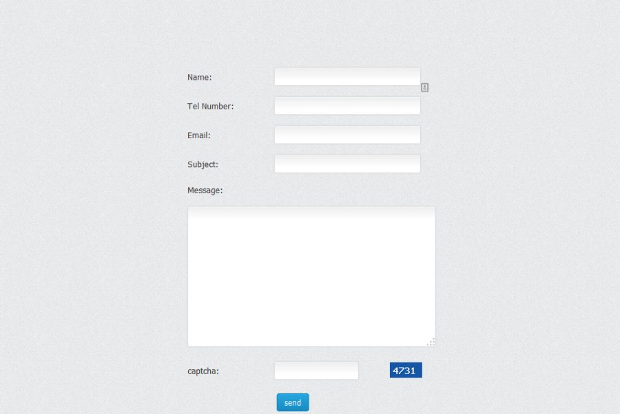 Phptik Contact form