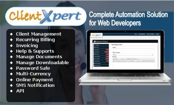 Client Expert - Complete Client Management, Billing & Support Software