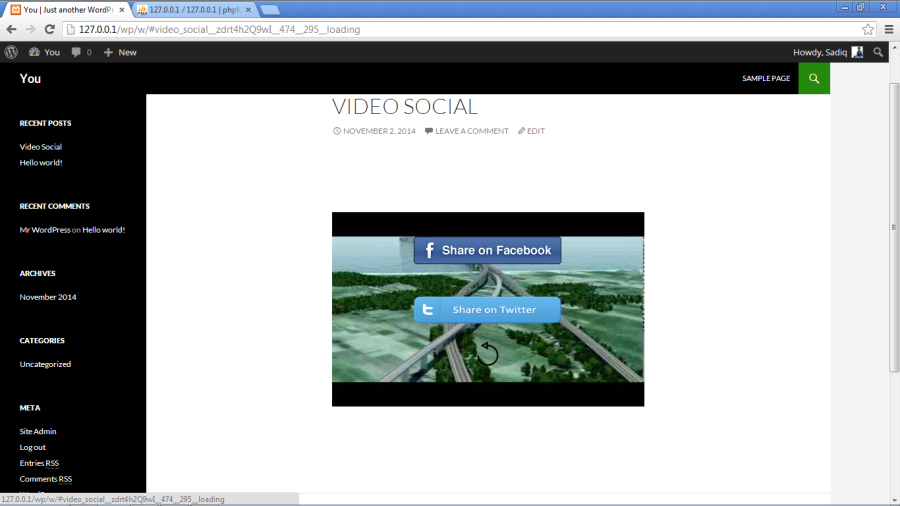YouTube Social Share At End