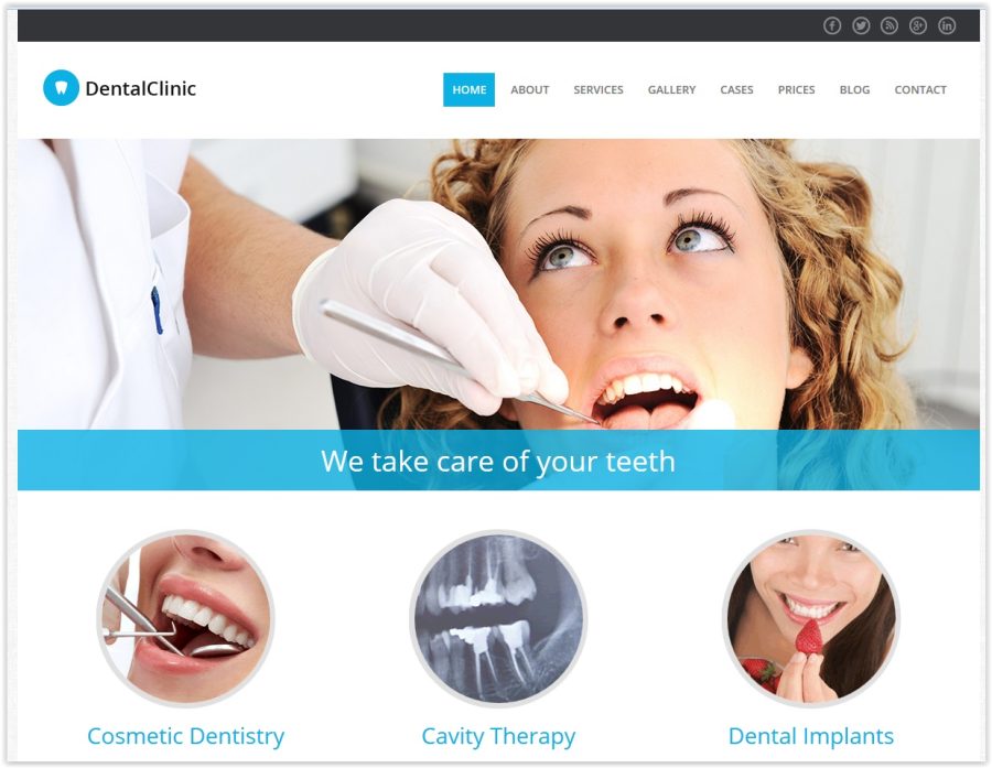 DentalClinic Medical Theme