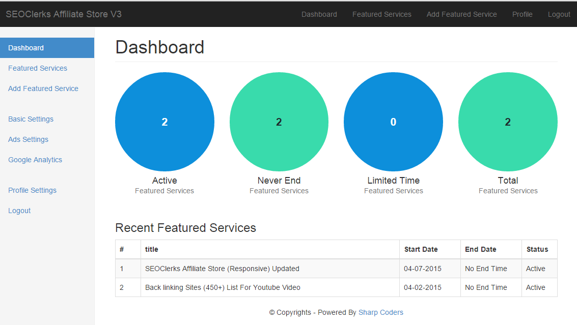 SEOClerks Affiliate Store Advanced 2015