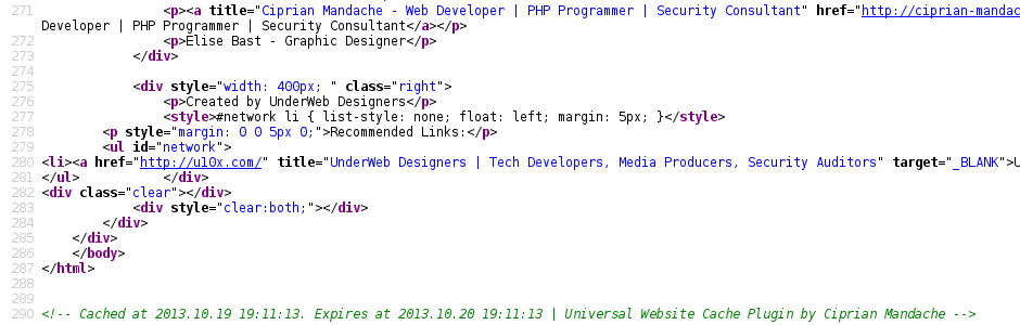 Universal Website Cache Plugin