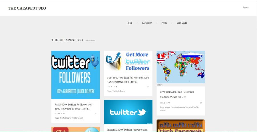 SEO Clerks Affiliate Shop PHP Script V2.0