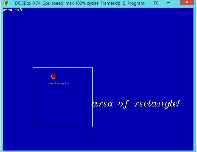 Area of a rectangle with graphics!