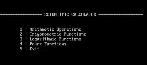 Scientific calculator!