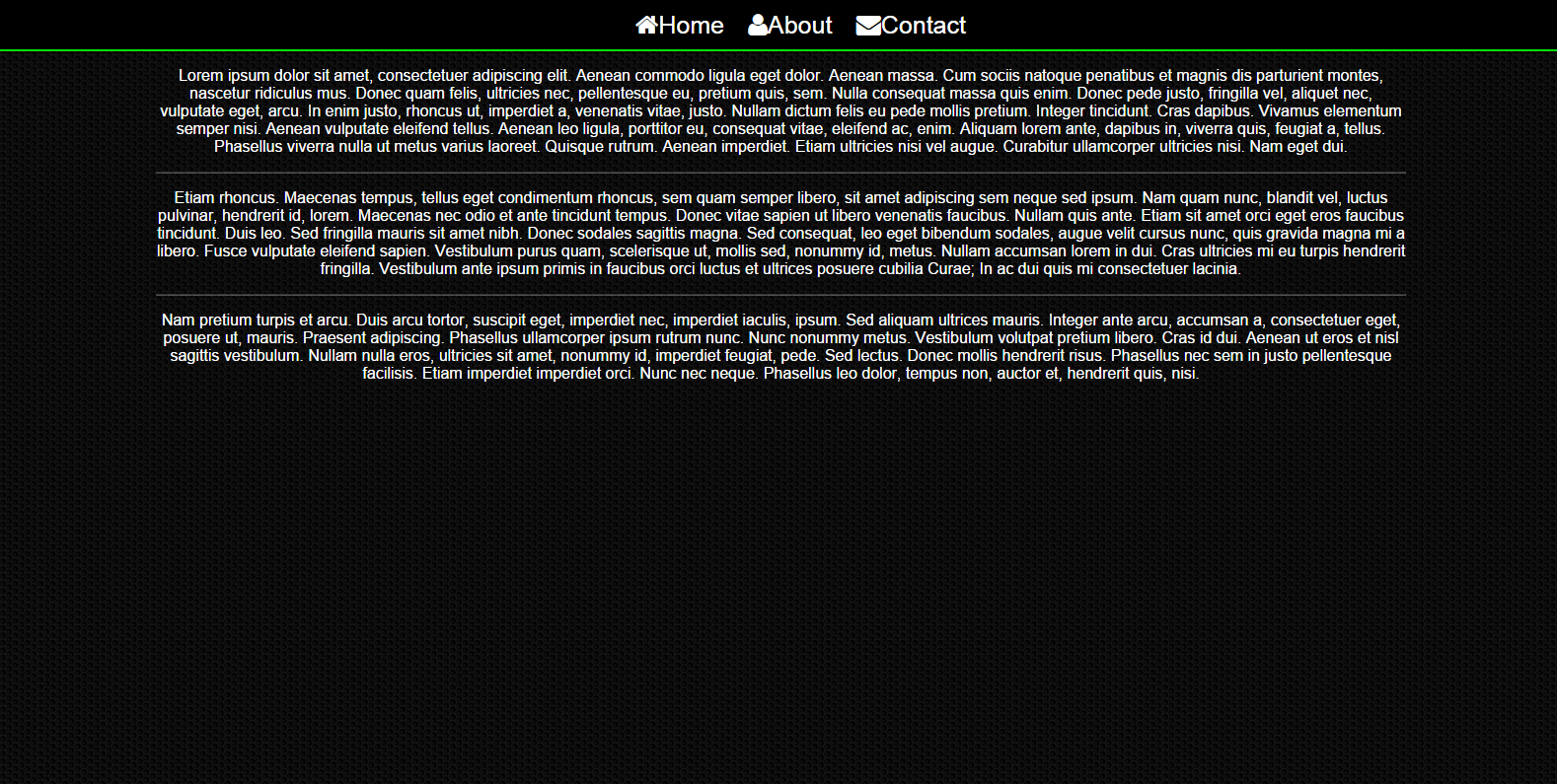 Simple Responsive porfolio 