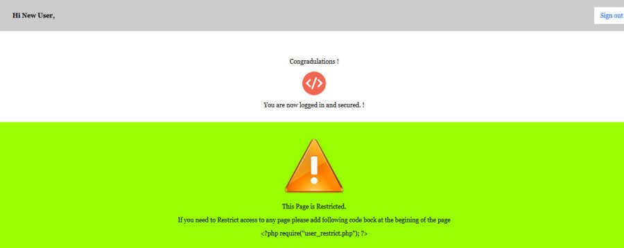 Simple PHP/MySQL Login with Forgot Password