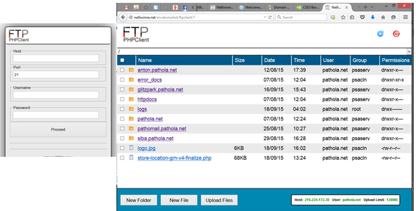 PHP FTP Client