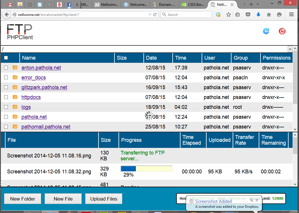PHP FTP Client