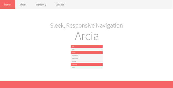 Responsive CSS Drop-Down Menu