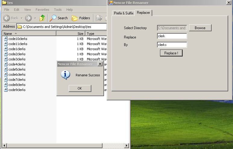 Nencor File Renamer