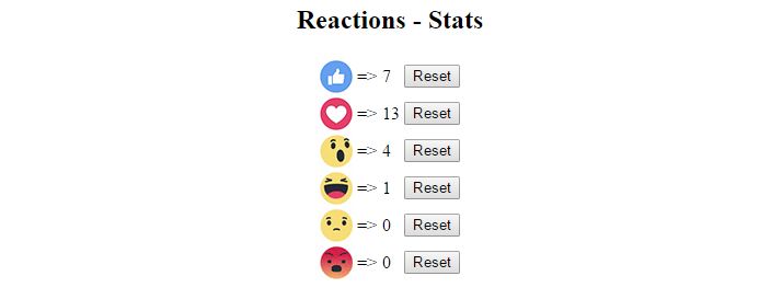 FB Reactions for PHP