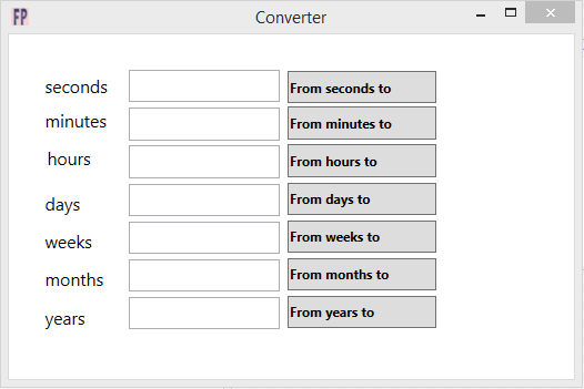 Time Converter + code