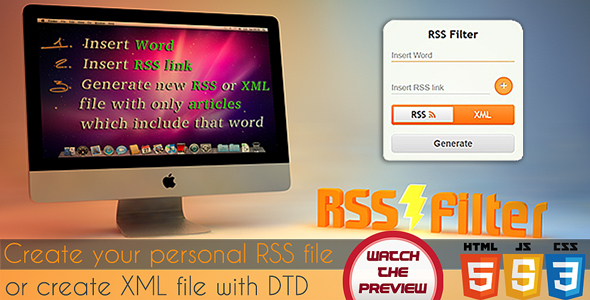 RSS Filter