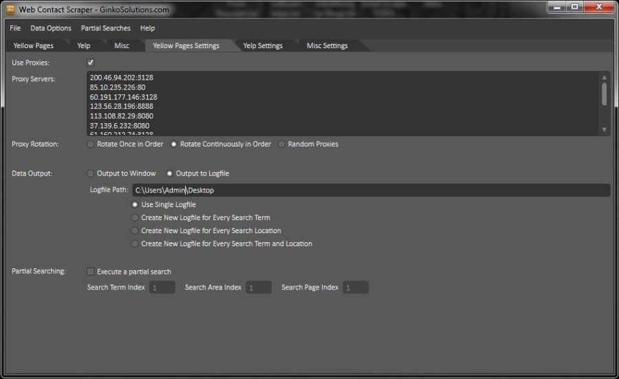Email Scraping Software - Yellowpages, Yelp and more!