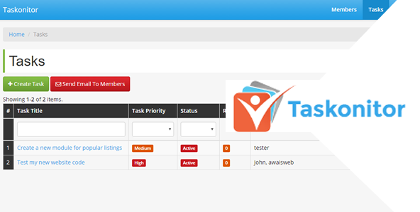 Online Task Monitoring System
