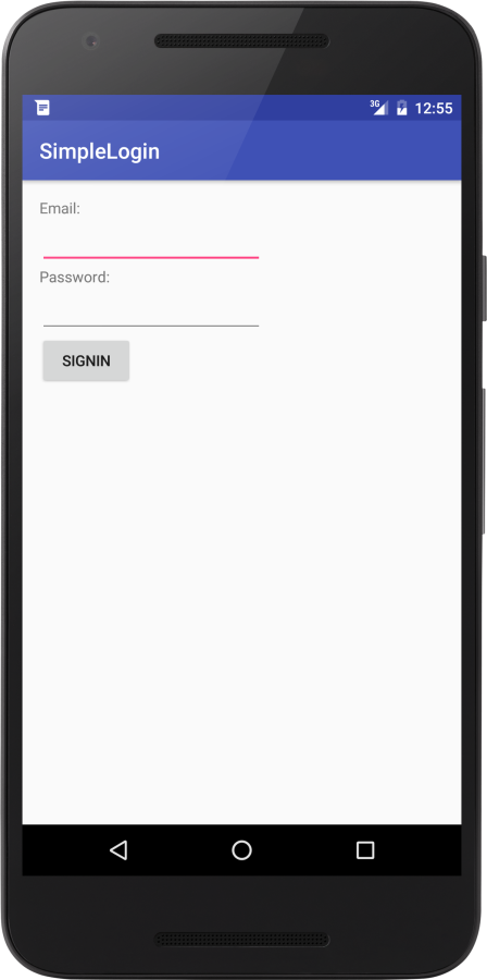 Android Login System