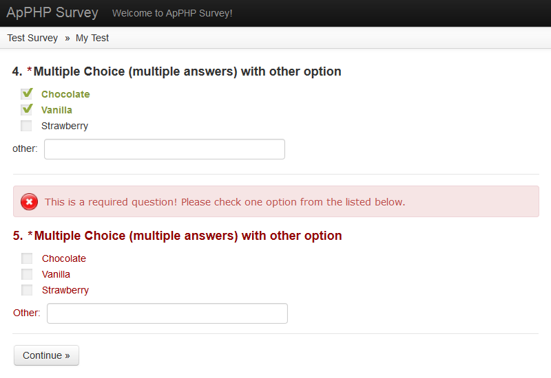 Online Survey and Polls PHP Script 