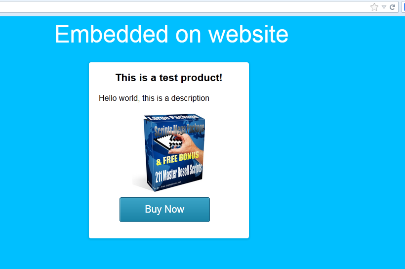 Easy Paypal Button & Widget Generator
