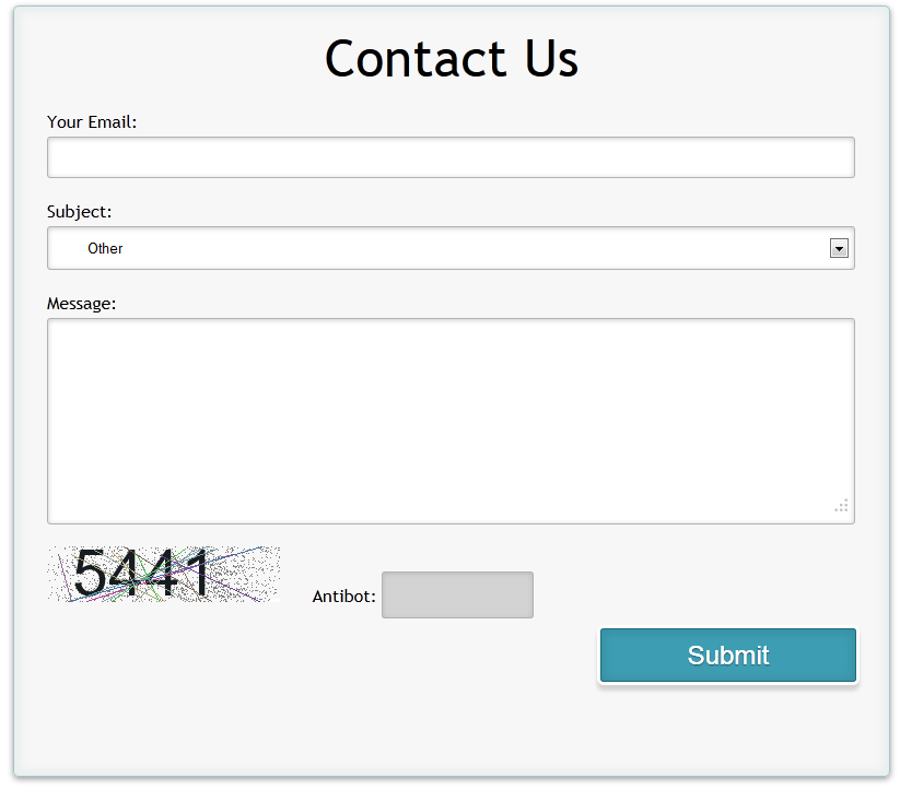 Stylish PHP Contact Form